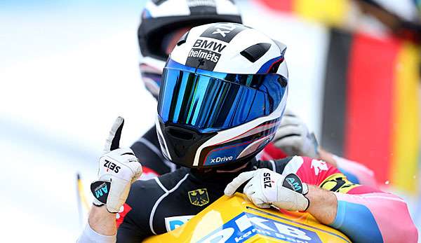 Francesco Friedrich gab sich mit Anschieber Thorsten Margis auch beim Weltcup-Finale am Königssee keine Blöße