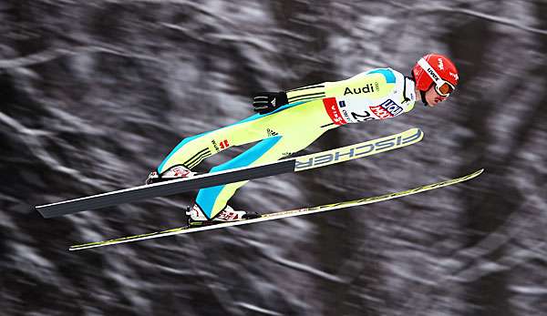 Richard Freitag holte im Einzel Bronze.