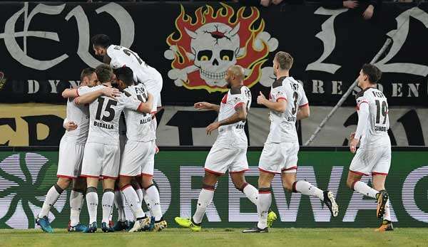 Der FC St. Pauli hat gegen Dynamo Dresden gewonnen.