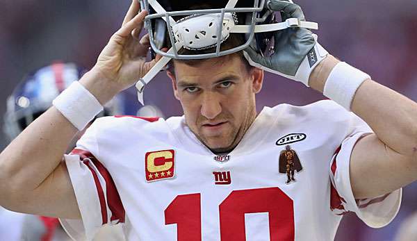 Eli Manning würde in der kommenden Saison 22,2 Millionen Dollar der Salary-Caps einnehmen. 