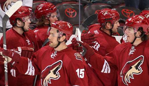 Das NHL-Team Phoenix Coyotes ging 1996 aus den Winnipeg Jets hervor
