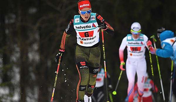 Katharina Hennig hat im Langlauf mit Platz 13 für eine positive Überraschung gesorgt.