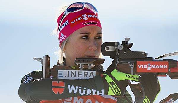 Deutsche Biathleten am Abschlusstag der EM ohne Medaille.