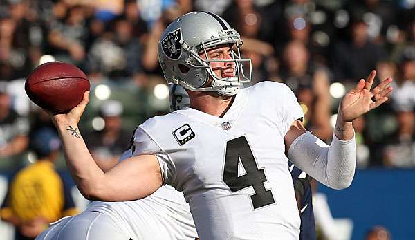 Derek Carr gewann mit der AFC-Auswahl den Pro Bow.