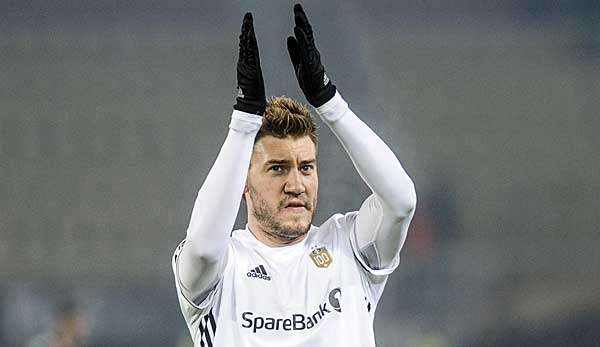 Nicklas Bendtner spielt aktuell bei Rosenborg BK.