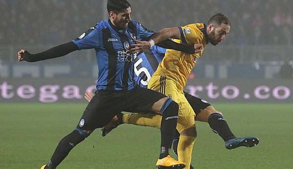 Juventus Turin besiegte Atalanta Bergamo mit 1:0. 
