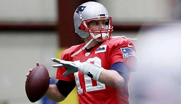 Tom Brady steht mit seinen New England Patriots im Super Bowl. 