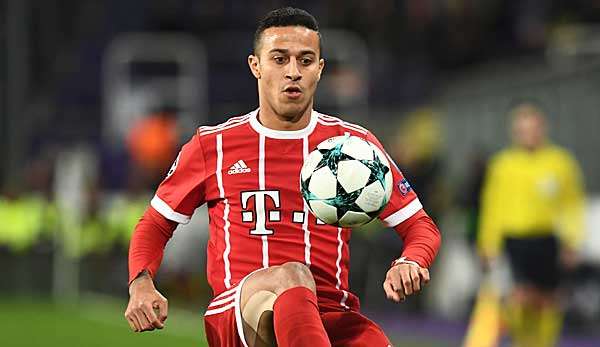 Thiago ist bei den Bayern im Training zurück.