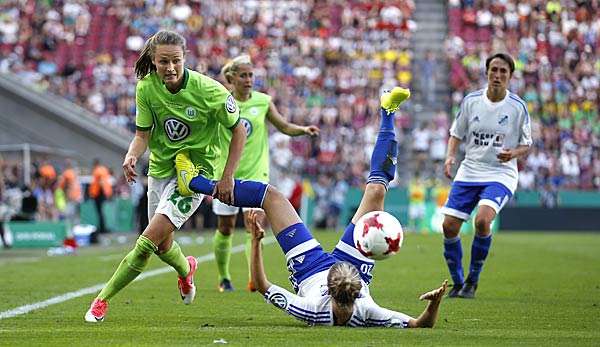 Hansen verlängert ihren Vertrag beim VfL Wolfsburg bis 2019.