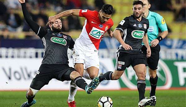 Olympique Lyon spielt in der Ligue 1 gegen den AS Monaco.