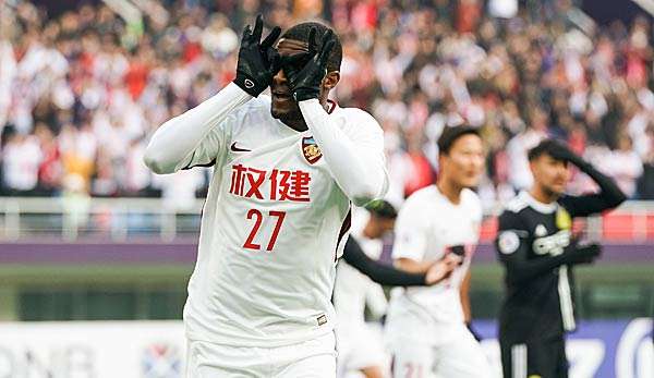 Anthony Modeste spielt in China für Tianjin Quanjian.