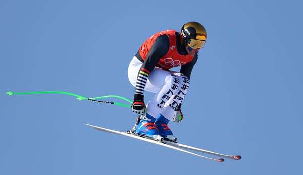 Abfahrt in Jeongseon: Testpilot Thomas Dreßen im ersten Training abgeschlagen.