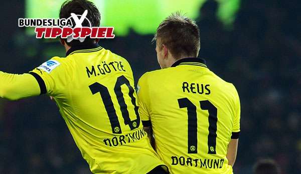 Mario Götze und Marco Reus könnten gegen den Hamburger SV gemeinsam auflaufen.