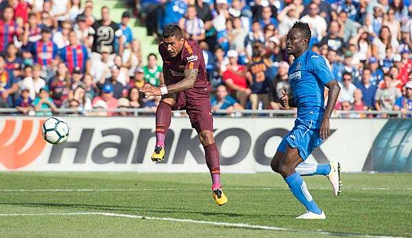 Paulinho im Hinspiel gegen Getafe.