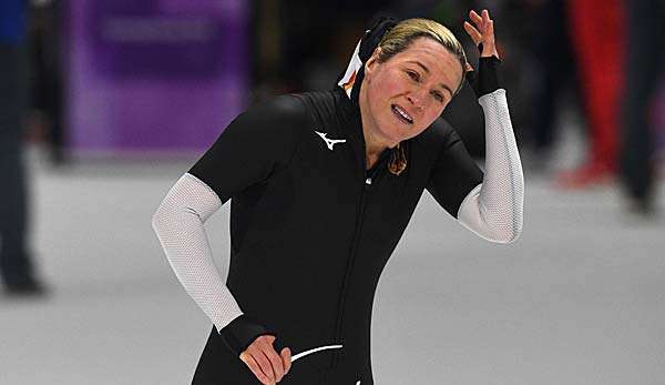 Claudia Pechstein verpasste über 3000 m ihre zehnte Olympiamedaille.