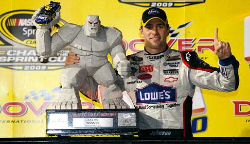 Jimmie Johnson ist im Moment das Maß der Dinge 