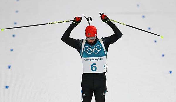 Benedikt Doll holt Olympia-Bronze in der Verfolgung bei Fourcade-Sieg.