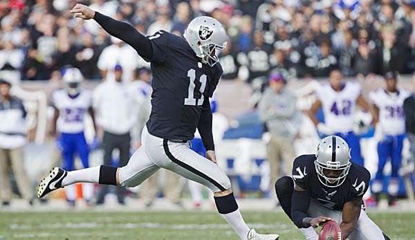Sebastian Janikowski steht bei den Oakland Raiders offenbar vor dem Aus.