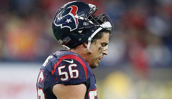 Brian Cushing steht bei den Houston Texans offensichtlich vor der Entlassung.