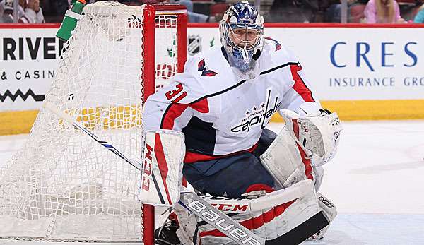 Philipp Grubauer ist Torhüter bei den Washington Capitals.