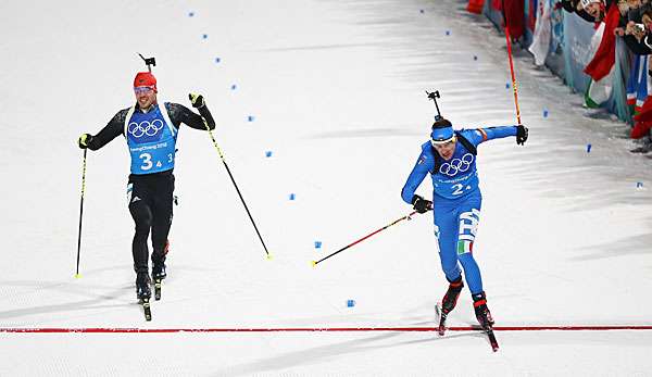 Deutschland wurde im Zielsprint von Italien bezwungen.