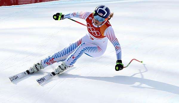 Lindsey Vonn holte bei ihrem veremintlich letzten Olympia-Rennen die Bronze-Medaille. 