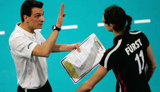 Das deutsche Team um Giovanni Guidetti (l.) muss am Mittwoch gegen Serbien ran