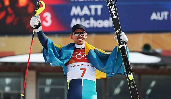 Andre Myhrer gewann im Slalom. 