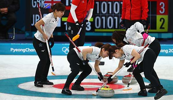 Die japanischen Curlerinnen gewannen ihre erste olympische Medaille überhaupt. 
