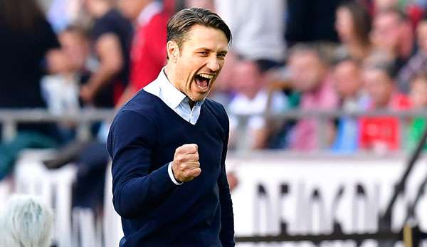 Niko Kovac freut's: Die letzten vier Duelle mit Hannover hat Frankfurt allesamt gewonnen.