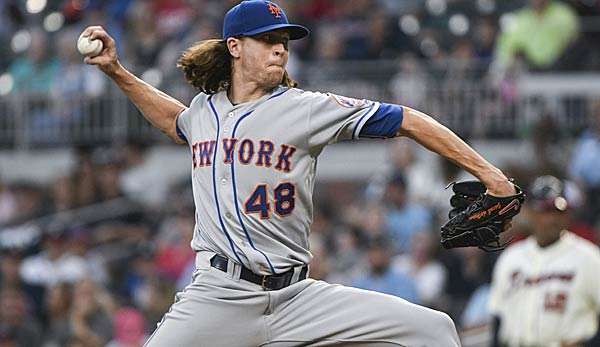 Jacob deGrom droht mit Rückenproblemen zum Saisonstart auszufallen.