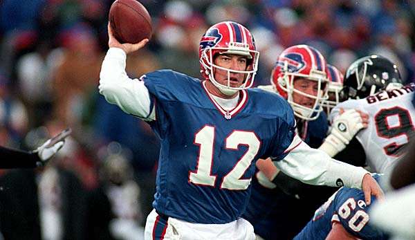 Jim Kelly spielte elf Jahre für die Buffalo Bills.