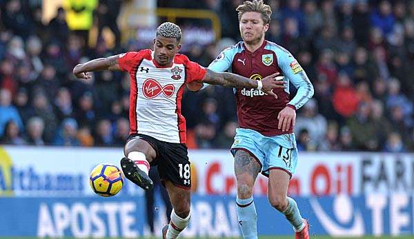 Mario Lemina im Zweikampf im Spiel gegen den FC Burnley