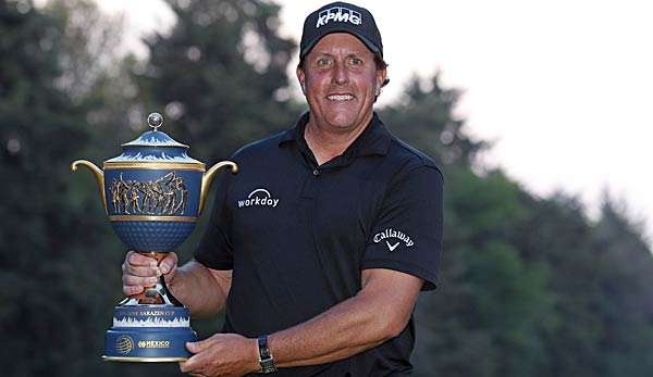 WGC in Mexiko: Phil Mickelson mit seinem erstem Turniersieg seit 2013.