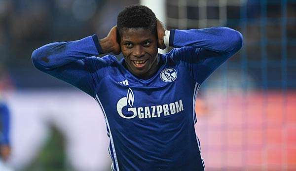 Breel Embolo vom FC Schalke 04 ist mit seinen gezeigten Leistungen noch nicht voll und ganz zufrieden.