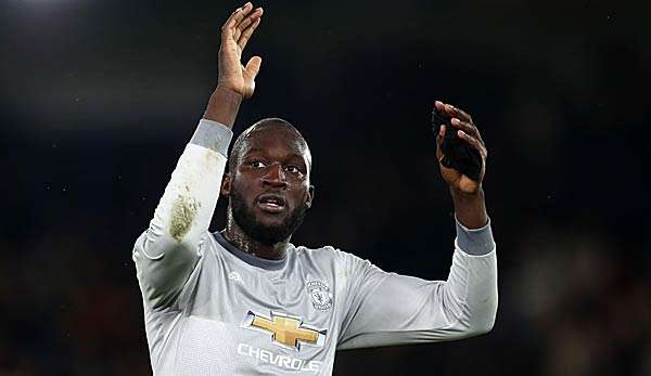 Romelu Lukaku fühlt sich bei Manchester United pudelwohl.