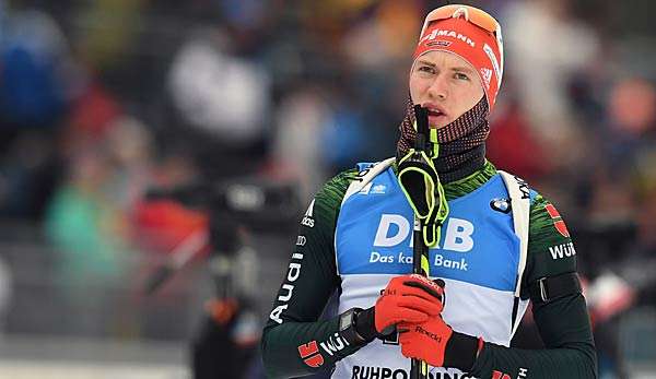 Die deutschen Biathleten haben die Podestplätze im Massenstart knapp verpasst.