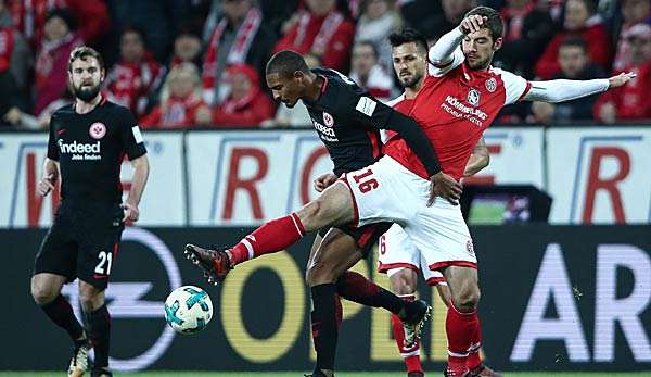 In der Hinrunde trennten sich Mainz und Frankfurt mit einem 1:1-Remis. 