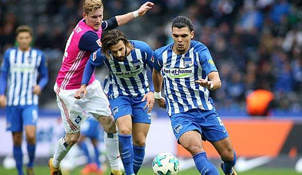 In der Hinrunde unterlag der HSV in Berlin mit 1:2. 