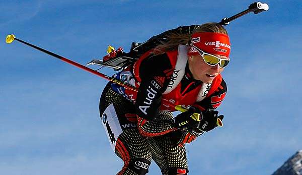 Laura Dahlmeier verpasst Top 20 deutlich - Franziska Hildebrand ist als Sechste beste Deutsche.