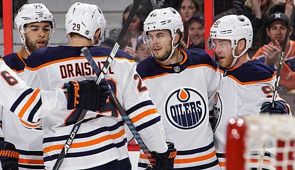 Die Edmonton Oilers und Leon Draisatil schlugen die Ottawa Senators.