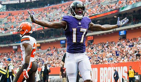 Mike Wallace spielte in den vergangenen beiden Jahren für die Baltimore Ravens.