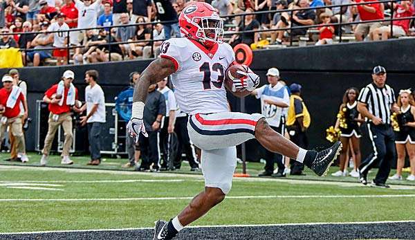 Elijah Holyfield geht mit den Georgia Bulldogs in seine dritte College-Saison.