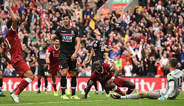 Der FC Liverpool gewann das Hinspiel gegen Crystal Palace mit 1:0.