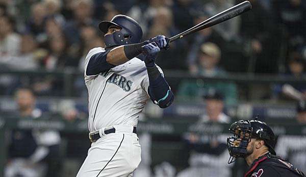 Nelson Cruz hat sich nach seinem Homerun gegen die Indians verletzt.