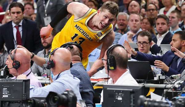 Moritz Wagner führte die Michigan Wolverines ins Finale. 