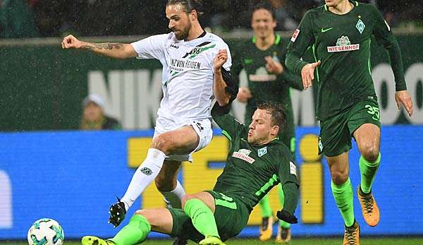 In der Hinrunde feierte Bremen einen deutlichen 4:0-Erfolg gegen Hannover. 