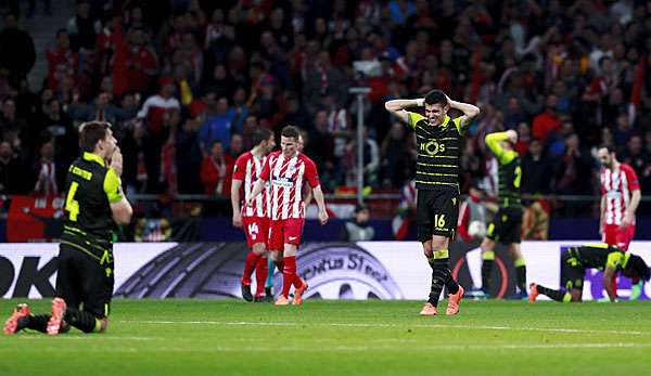 Sporting muss im Rückspiel der Europa League ein 0:2 drehen.