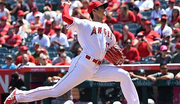 Shohei Ohtani brillierte gegen die Oakland A's nach Belieben.