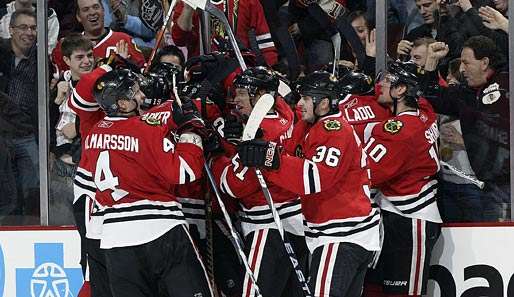 Die Chicago Blackhawks drehten gegen die Calgary Flames ein schon verloren geglaubtes Spiel